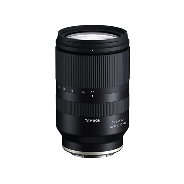 Tamron 17-70mm f/2.8 Di III-A VC RXD Lens for Sony E APS-C Mirrorless Cameras Black