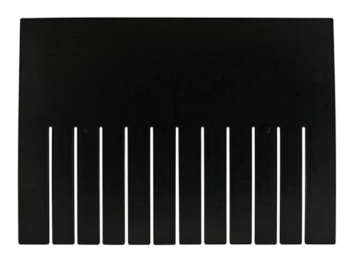 Image of FSE 373-DS93120CO Short Divider, Conductive, for use with DG93120CO, Black (Pack of 6), Made in USA