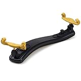 MIATIN Shoulder Rest for4/4 and 3/4 Size, Collapsible and Height Adjustable Feet, Comfortable Foam P
