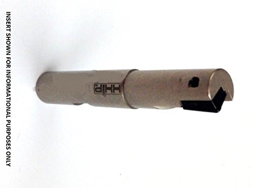Image of HHIP 5822-1603 Square Shoulder Coolant-Thru Indexable End Mill, 1 /2 inch Cutter Diameter, 1 /2 inch Shank, 1 Flute, 0.67 inch Flute Length, 3.25 inch OAL, 1 /2 inch Cutter Diameter