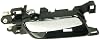 Manija de Puerta Interior Delantera Trasera Lado del Pasajero Derecha Negra con Palanca para Honda Accord EX-L/LX-S/Sport 2013-2017 y Hybrid EX-L 2014-2015 2017 16588907 72120T2AA01ZA 2