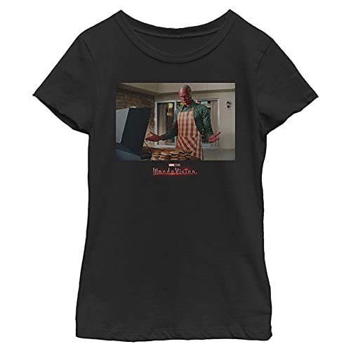 T-shirt WandaVision Marvel fille noir : l'idée cadeau parfaite pour un anniversaire mémorable