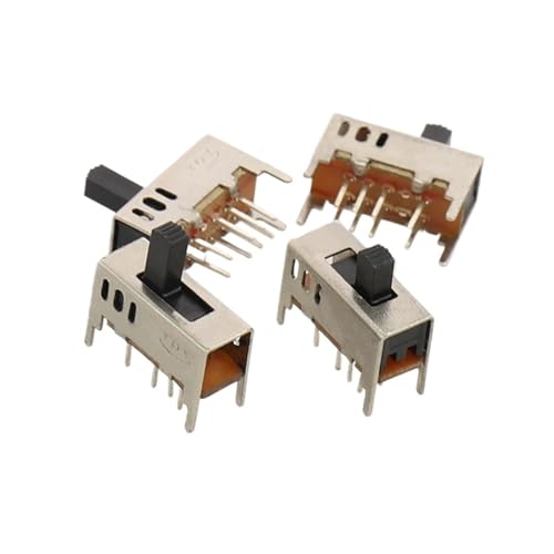 Interruptor horizontal de 3 posiciones SS-23D03 mini selector de palanca 8 pines 20 unidades 4