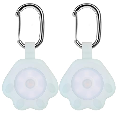 Novkin 2-Pack Dog Light with USB Rechargeable, Color Changing Dog Collar Light,IP67 Waterproof LED Dog Safety Lights for Night Novkin 2-Pack Dog Light with USB Rechargeable, Color Changing Dog Collar Light,IP67 Waterproof LED Dog Safety Lights for Night