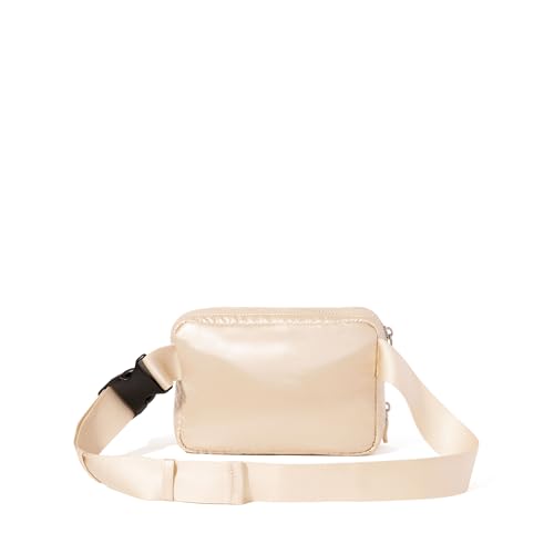 Image of Baggallini Modern Belt Bag 5x8 Travel Fanny Pack Sling Bag Waistpack w /RFID Card Holder Water-resistant Crossbody Bag