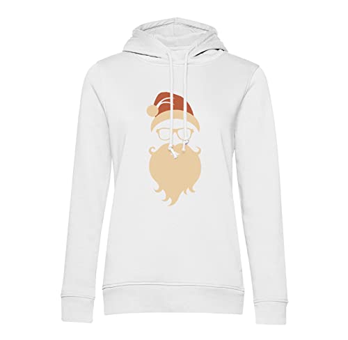 Sweat à capuche Père Noël Hipster idéal pour vos soirées d'hiver