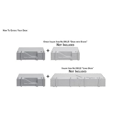 Italeri Models Dock with Stairs Kit (1/35 Scale)