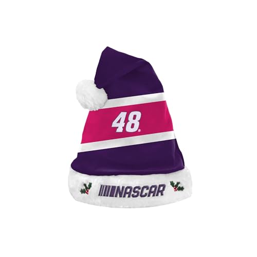 Bonnet de Père Noël Alex Bowman NASCAR pour vos soirées festives