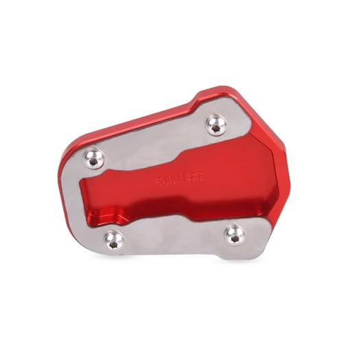 Plaque d'extension pour béquille de moto CRF300L évitant la chute de votre trail sur sol meuble