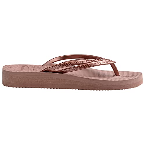 Chinelo Wedges, Havaianas, Feminino, Rosa Crocus, 38