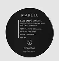 O Boticário - Base em Pó Mineral Cor 20 Make B. 5,5g