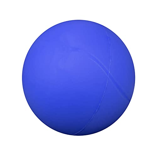 Balle en mousse pelliculée bleue haute densité 16cm anti-déchirure et rebond souple