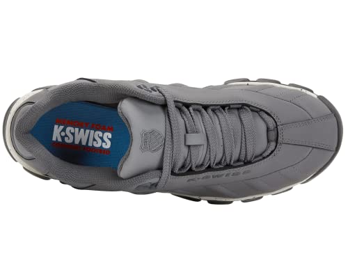 Image of K-Swiss Men's ST329 CMF Sneaker, Wide Tennis Walking Shoes Leather Upper