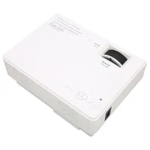 Mini Projector, HD Mini Projector Full HD 1080P for Home for Office for Outdoor(#1)