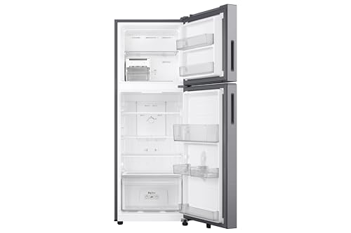Image of Samsung 236 L, 1 Star, Digital Inverter, Frost Free Double Door Refrigerator (RT40H28W1QNL, Gray Silver, 2026 Model)