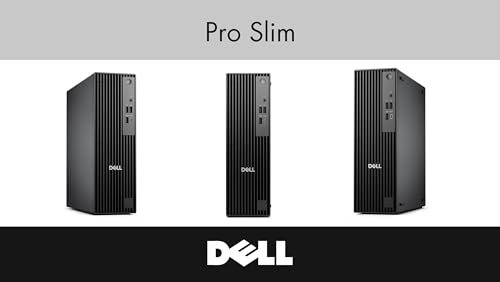 Image of Dell Pro Slim QCS1250 SFF Business Mini Desktop (Formerly Optiplex) | Intel Ultra 5-235 (Beats i7-14700), 32GB DDR5, 2TB SSD, WIFI 7, RJ-45, Display Port, HDMI, Keyboard & Mouse, Win 11 Pro
