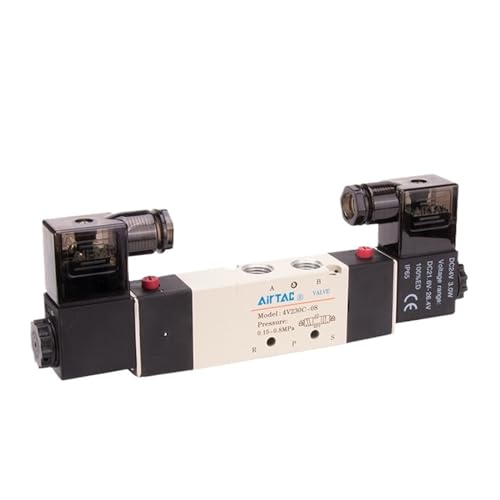 Électrovanne pneumatique 4V110 commutation rapide en DC24V