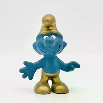 Amazon.co.jp: レア スマーフ ゴールド スマーフ フィギュア