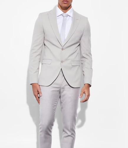 Men's 2 Piece Suits Classic Fit 2 Button Peak Lapel Jacket Blazer Pants Wedding Business Dinner Prom Dress Suit2