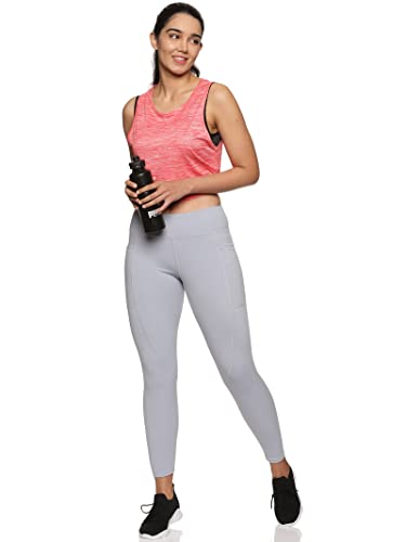 Image of High Waist Slim Fit Gym Workout Tights Yoga Pants Leggings with Pocket for Women