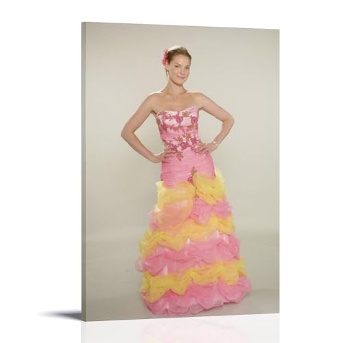 URAUIH Póster de película con 27 vestidos para dormitorio, sala de estar, pared, 20 x 30 cm, estilo marco