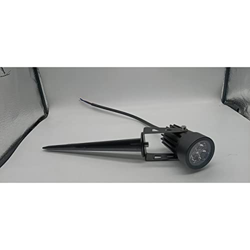 Lcared Upgrade 6W Led Landscape Lights 12V 24V Garden Lights Waterproof Warm White Walls Trees Flags Outdoor Spotlights With Spike Stand (2 Pack) #TOP4