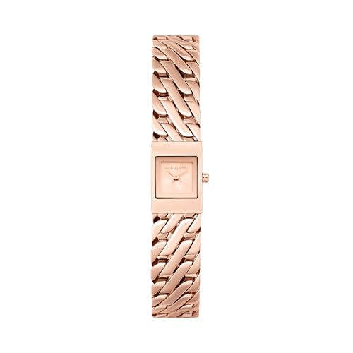 Image of Michael Kors Darrington Rose Gold Quartz Stainless Steel Watch MK4908