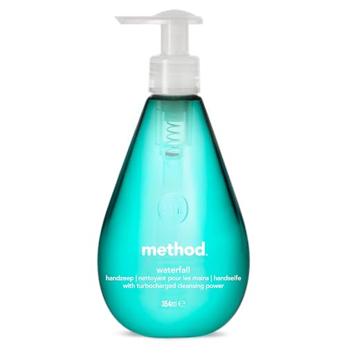 Method Flüssigseife für die Hände sanfte Formel und Inhaltsstoffe natürlichen Ursprungs recycelbare Flasche Wasserfallduft 354 ml