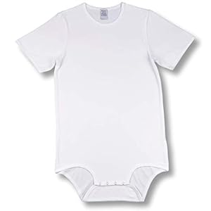 Rearz - Snap Crotch Bodysuit - White (2X-Large)
