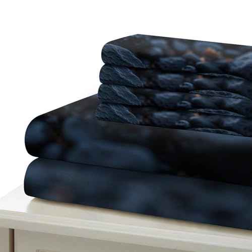 Housse de couette panthère noire anti-allergie à fermeture éclair
