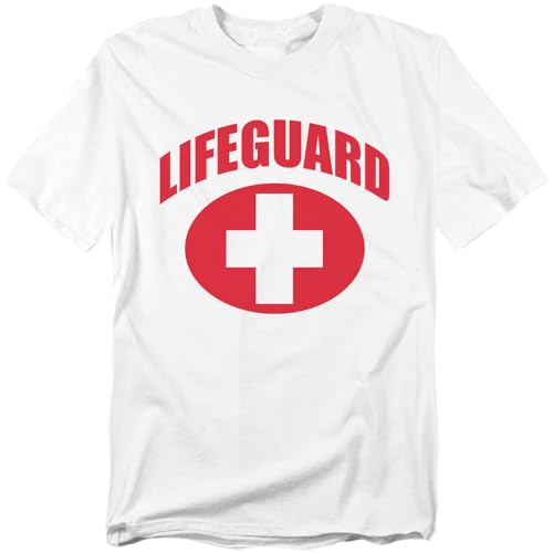 Lifeguard Unisex Adult T Shirt White