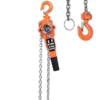 Kettenzug mit 3000 Kg Tragfähigkeit, Ratschenhebel-Riemenscheiben-Hebevorrichtung mit Kettenlänge für Einfache Positionseinstellung