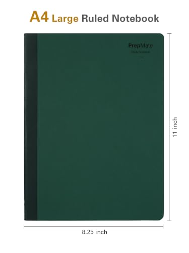 Image of DOODLE A4 Study Notebooks Pack of 4 | 160 Pages Each | College Ruled Softbound Notebooks for Exam Preparation, Class Notes, Revision & Study(Prepmate)