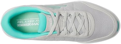 Skechers Women's Max Fairway 4 Spikeless Golf Shoe Sneaker, Navy/Purple, 9 | Image 1