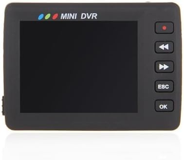 Miniatura 3 de Toworld18 2.5 "LCD Angel Eye Portable Mini Video Grabación Botón DVR Video Recorder Cámara KS-650M