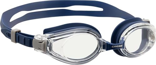 Cressi Nuoto 3.0 Goggles Navy/Navy - Gafas de Natación para Adultos, Nasales Intercambiables para Mayor Comodidad y Máxima Visibilidad, Azul Marino/Azul Marino, Talla Única