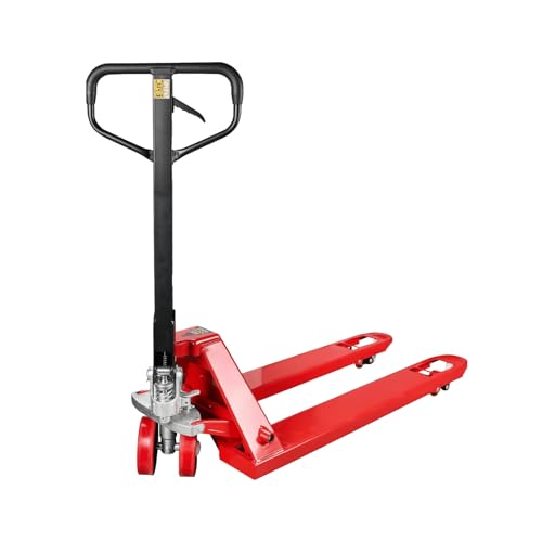 NORTHSKY Manual Pallet Jack – Narrow Heavy Duty Manual Forklift, 5500 lbs Capacity, 48' L x 21' W Forks, Durable PU Wheels, Warehouse & Factory Use