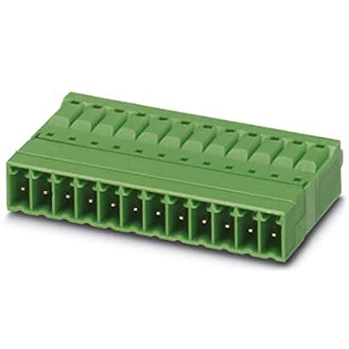 PHOENIX CONTACT IFMC 1,5/8-ST-3,5 Leiterplattenstecker, Nennquerschnitt 1,5 mm², Grün, Anzahl der Anschlüsse 8, Artikelfamilie IFMC 1,5/..-ST, Rastermaß 3,5 mm, 50 Stück