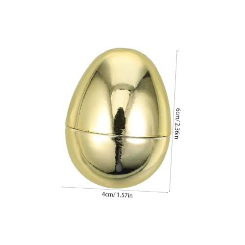 Huevos de Pascua de plástico rellenables STOBAZA en pack de 30 unidades para decoración 3