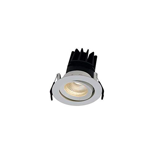 Ansell Unity AULED80GIM/WW spot plafonnier LED 13W blanc au design moderne épuré