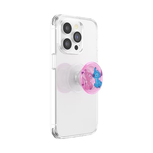 Image of PopSockets Phone Grip with Expanding Kickstand, Disney - Angel & Stitch Forever