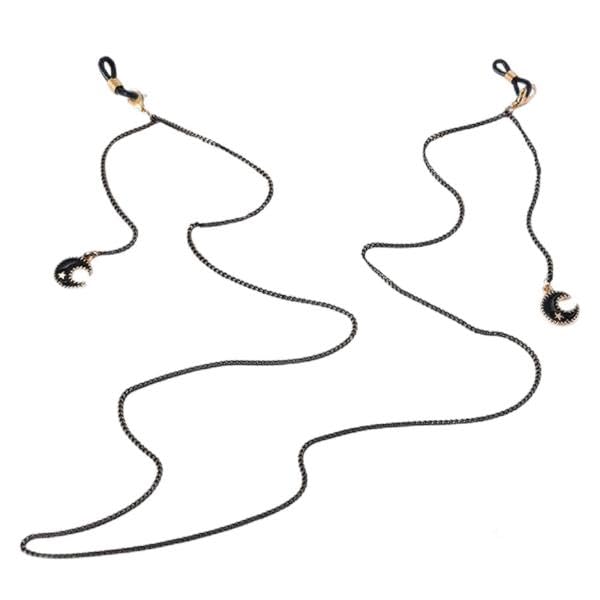 CALANDIS™ 2xFace Mask Lanyard Chain with Clips Around Neck Mask Strap Necklace for Women Moon | Other Clothing Shoes & Accessories-image-2