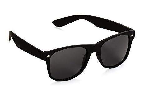 Image of Unisex Stylish Round Sunglasses | TAC Polarized Lens | 100% UV Protection | Men & Women Driving Bikes, Outdoor Sports, Hiking & Travel Eyewear (black sunglass)