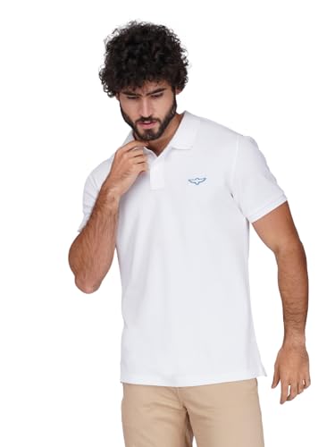 Image of Zvezda Men's Cotton Polo T-Shirt /European Fit /Half Sleeve Casual Wear for Daily Use /Soft Breathable Fabric /Stylish & Comfortable Polo for Office, Outing & Everyday Wear