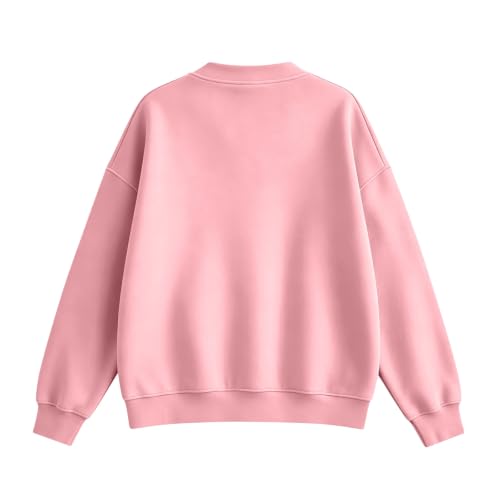 Breast Cancer Awareness Sweatshirts for Women Fall Button Down Jacket - image 5