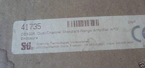 STI Dual Channel Amplifier DBX225 41735 28496-0010 New