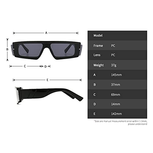 One Lens Steam Punk Sunglasses Cool Men Women Shades UV400 Vintage Glasses2