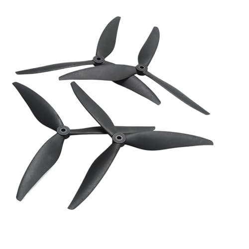 Hélices 9045 pour drone RC 3 pales CW CCW composite nylon fibre de verre robustes