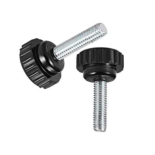 MACHSWON Knurled Clamping Knobs Saw Drill Press Lathe and Routing Jigs Packaging Machinery Printing Equipment Hand Clamping Handle Bolt Hand Knob Screw Replacement Parts M6 x 30mm 15pcs - Image 3