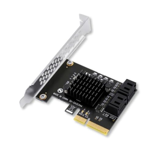 Tarjeta PCIe X4 a SATA 3.0 para solucionar la falta de puertos en placas base de PC